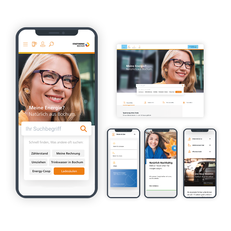 Stadtwerke Bochum Website